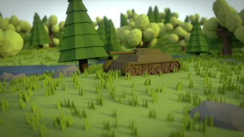 BLENDER Timelapse:  World of Tanks preview image